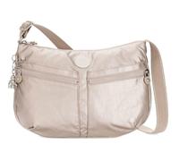Kipling IZELLAH Mittelgroße Umhängetasche, Metallic Glow (Silber)
