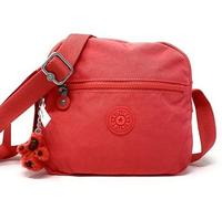 Kipling Keefe Crossbody Damen Leichte Alltags Geldbörse Nylon Schultertasche, Peachy Fun, Einheitsgröße