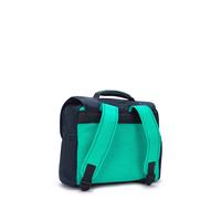 Kipling Kleine Schultasche mit verstellbaren Gurten Blue/Green/Block 100% Polyamide