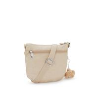 Kipling Kleine Umhängetasche ARTO S – 100% Polyamid – Sparkled Beige