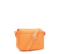 Kipling Kleine Umhängetasche mit verstellbarem Schulterriemen Orange/Peel 56% Recycled Polyamide, 44% Polyamide
