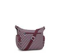 Kipling kleine Umhängetasche Gabbie S, 7 l, viele Fächer, 100 % recyceltes Polyester – 3DK Wine