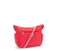 Kipling Kleine Umhängetasche Gabbie S mit vielen Fächern 56% recyceltes Polyamid Escape Red