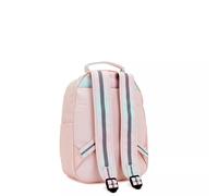 Kipling Kleiner Rucksack mit sicherem Fach für ein Tablet Grau/Rosa 100% Polyamide
