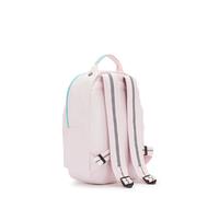 Kipling Kleiner Rucksack Mit Sicherem Fach Für Ein Tablet Sea Pink Metallic 100% Polyamide