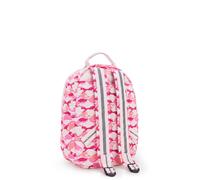 Kipling Kleiner Rucksack Mit Tablet-fach Pink Palm 100% Recycled Polyester