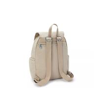 Kipling Kleiner Rucksack mit verstellbaren Gurten Beige 60% Polyamide, 40% Recycled Polyamide