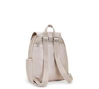 Kipling Kleiner Rucksack mit verstellbaren Gurten Grau 100% Polyamide