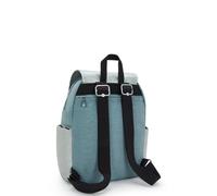 Kipling Kleiner Rucksack mit verstellbaren Gurten Relaxed/Grey/Block 56% Recycled Polyamide, 44% Polyamide