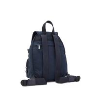 Kipling Kleiner Rucksack zur Schultertasche Umwandelbar Blau 100% Polyamide