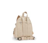 KIPLING FIREFLY UP Kleiner Rucksack (umwandelbar in Schultertasche), Sparkled Beige (Beige)