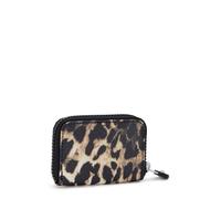 Kipling Kleines Portemonnaie Beige/Schwarz/Braun 100% Recycled Polyester
