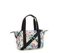 Kipling Mini-Stofftasche mit anpassbarem Schultergurt Grün/Rosa 100% Recycled Polyester