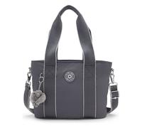 Kipling Minta Schultertasche M 35 cm grau