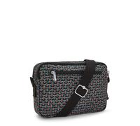 Kipling Mittelgroße Crossbodytasche Mit Verstellbarem Schulterriemen Geo Feather 100% Recycled Polyester