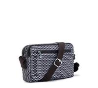 Kipling Mittelgroße Crossbodytasche mit verstellbarem Schulterriemen Grau 100% Recycled Polyester
