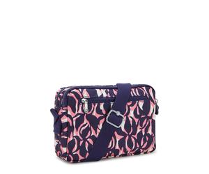 Kipling Mittelgroße Crossbodytasche mit verstellbarem Schulterriemen Grün 100% Recycled Polyester