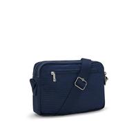 Kipling Mittelgroße Crossbodytasche mit verstellbarem Schulterriemen Schwarz/Blau 100% Polyester