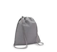 Kipling Mittelgroße Kordelzugtasche Mit Vordertasche Inviting Grey Center 60% Polyamide, 40% Recycled Polyamide