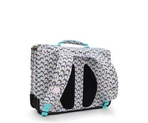 Kipling Mittelgroße Schultasche Inklusive Fluoreszierender Regenschutz Geo/Shell 100% Recycled Polyester