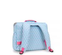 Kipling Mittelgroße Schultasche mit verstellbaren gepolsterten Gurten Grau 100% Recycled Polyester