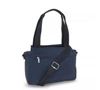 Kipling Mittelgroße Schultertasche Blau 100% Polyamide