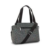 Kipling Mittelgroße Schultertasche Geo Feather 100% Recycled Polyester