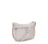 Kipling Mittelgrosse Schultertasche Quer Zu Tragen Grau 100% Polyamide