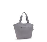 Kipling Mittelgroße Tragetasche Mit Reißverschluss Und Magnetverschluss Grey Spice 100% Polyamide