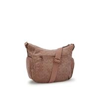 Kipling Mittelgroße Umhängetasche mit verstellbaren Gurten Braun 88% Polyester, 12% Polyamide