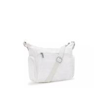 Kipling Mittelgroße Umhängetasche Mit Verstellbaren Gurten Pure Alabaster 60% Polyamide, 40% Recycled Polyamide