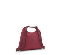 Kipling Mittelgroße Umhängetasche, Umwandelbar In Einen Rucksack Lounge Wine 56% Recycled Polyamide, 44% Polyamide