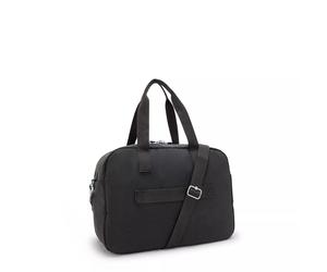 Kipling Mittelgroße Weekender-Tasche mit Laptopfach Schwarz 100% Polyamide