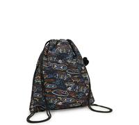 Kipling Mittelgroßer beutel mit Kordelzug Grün/Gelb 100% Recycled Polyester