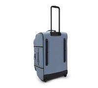 Kipling Mittelgroßer Rollkoffer Mit Verstellbaren Gurten Blue Stone 56% Recycled Polyamide, 44% Polyamide