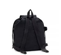 Kipling Mittelgroßer Rucksack mit Kordelzug und verstellbaren Gurten Schwarz 100% Polyamide