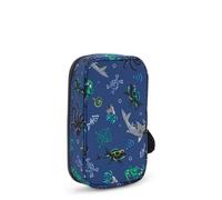 Kipling Mittelgroßes Federmäppchen für bis zu 50 Stifte Blau 100% Recycled Polyester