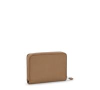 Kipling Mittelgroßes RFID-Portemonnaie Beige/Braun 56% Recycled Polyamide, 44% Polyamide