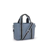 Kipling Mittlere Tragetasche Mit Tragegriffen Und Verstellbarem Gurt Blue Stone 56% Recycled Polyamide, 44% Polyamide