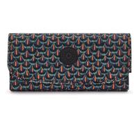 Kipling RFID-Portemonnaie Money Land – 100% recyceltes Polyester – Geo Feather Schwarz