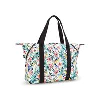 Kipling Multifunktionale Tragetasche, auf Trolley zu befestigen Grün/Rosa 100% Recycled Polyester