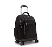 kipling Back To School Print Zea Wheeled Backpack L True Black