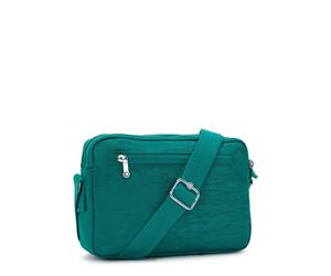 Kipling Outspoken/Green 56% Recycled Polyamide, 44% Polyamide
