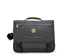 Kipling Mittelgroße Schultasche Inklusive Fluoreszierender Regenschutz Back To Grey 56% Recycled Polyamide, 44% Polyamide