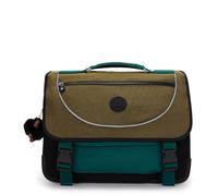 Kipling Black/Khaki/Block 56% Recycled Polyamide, 44% Polyamide