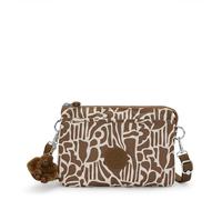 Kipling Riri Prt Umhängetasche für Damen, Cocktail, Khaki, 9,5 Zoll L x 6,25 Zoll H x 2,5 Zoll, Kipling Riri Prt Umhängetasche für Damen