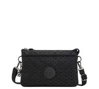 Kipling RIRI, Kleine Umhängetasche, Signature Emb (schwarz), Schultertasche, Crossbody