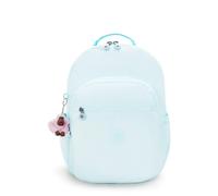 Kipling Seoul Extragro er, metallischer 17-Zoll-Laptop-Rucksack, Blauer Himmel