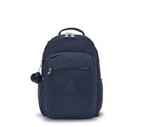 Kipling SEOUL L, Großer Rucksack, Blue Bleu 2 (blau), 27L, mit 15-Zoll-Laptopfach