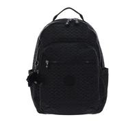 Kipling SEOUL Großer Rucksack, Signature Emb (Schwarz)